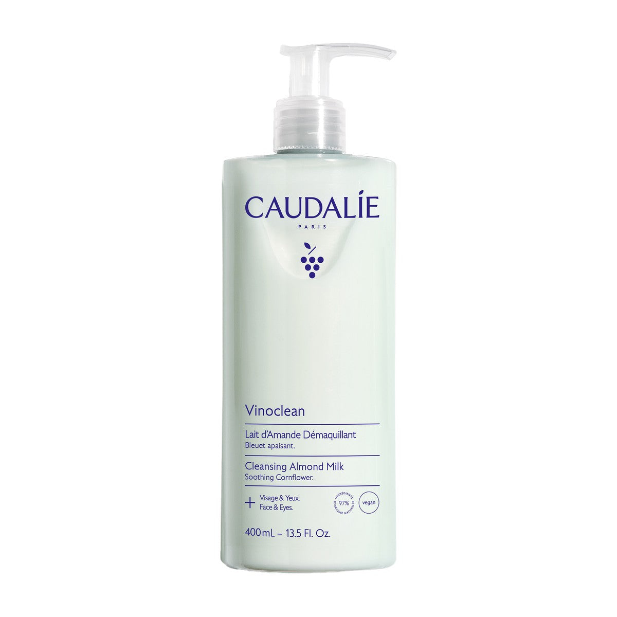 Caudalie Vinoclean Leche de Almendras Desmaquillante 400 ml
