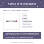 Vitis Junior Cepillo Dental +6 Años – consejo de tu farmacéutica