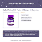 ZzzQuil Natura Kids Frutos del Bosque 30 Gummies – consejo de tu farmacéutica